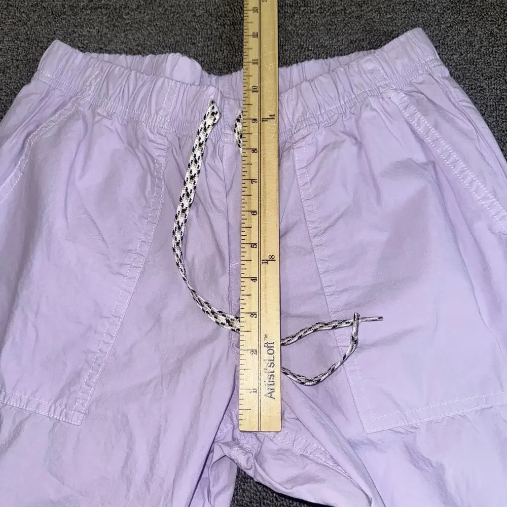 American Eagle Aerie Good Day Wide Leg Pant Women’s XS Lavender Drawstring Waist - Picture 6 of 8